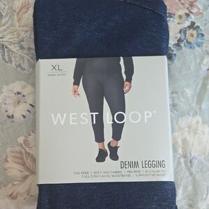West Loop XL Dark Wash Denim Jeggings